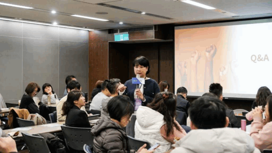 ESG 浪潮席捲全球，DEI 多元共融策略學院院長林秋雯聚焦探討企業如何落實DEI，從根本改善職場永續文化。（圖片來源：凱西的職場溫度計粉專）